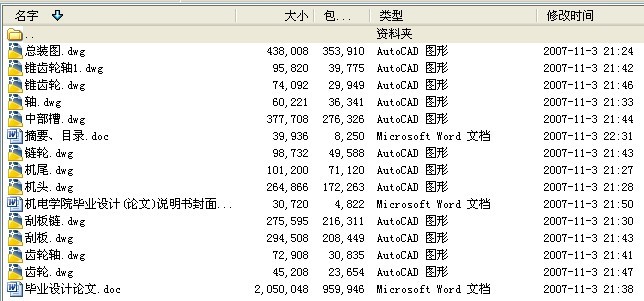 毕业设计（论文）说明书 中单链型刮板输送机设计