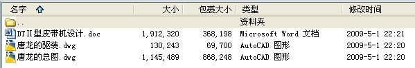 毕业设计-DTⅡ型皮带机设计设计说明书