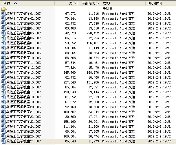 湖南机电职业技术学院《焊接工艺学》教案