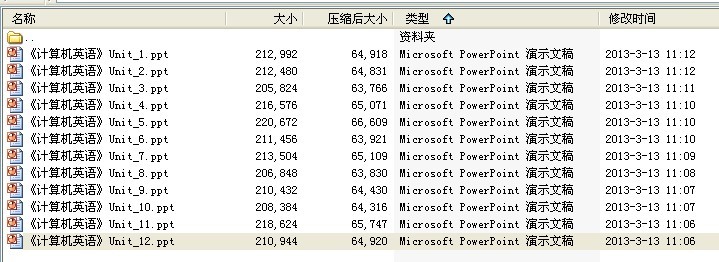 计算机英语教程教学课件