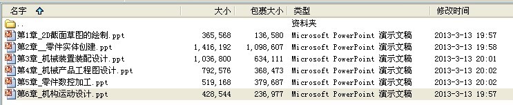 《Proe wildfire 4.0项目化教程》电子课件