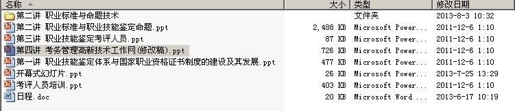 职业技能鉴定考评人员培训全套课件