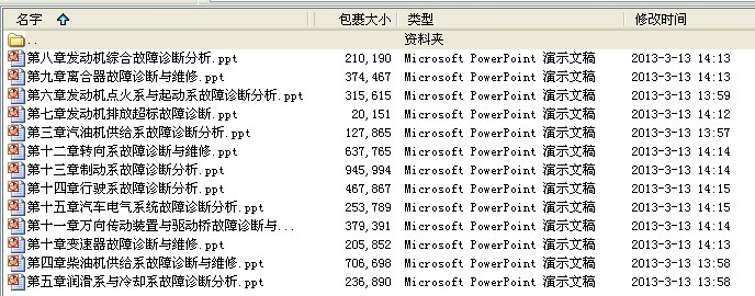 《汽车诊断与维修技术》电子教案