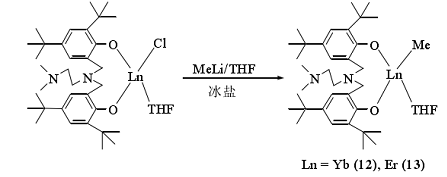 胺基双芳氧基稀土配合物的合成及其催化性能