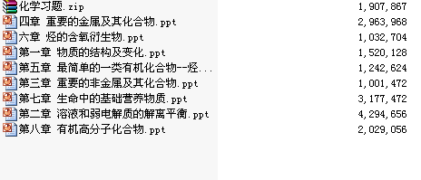 高等教育出版社《化学》1-8章课件及习题