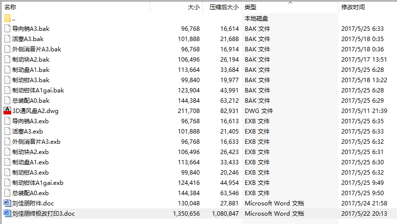 毕业设计-后轮盘式制动器设计(以东方日产轩逸经典车型为主要设计)
