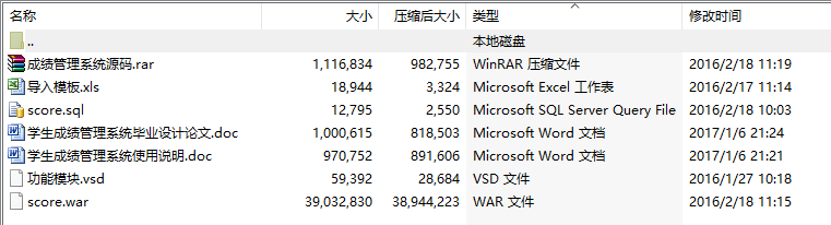 毕业设计-基于Java+Mysql学生成绩管理系统设计