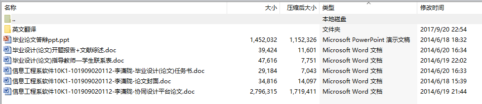 毕业设计-基于JavaEE协同设计平台的设计与实现