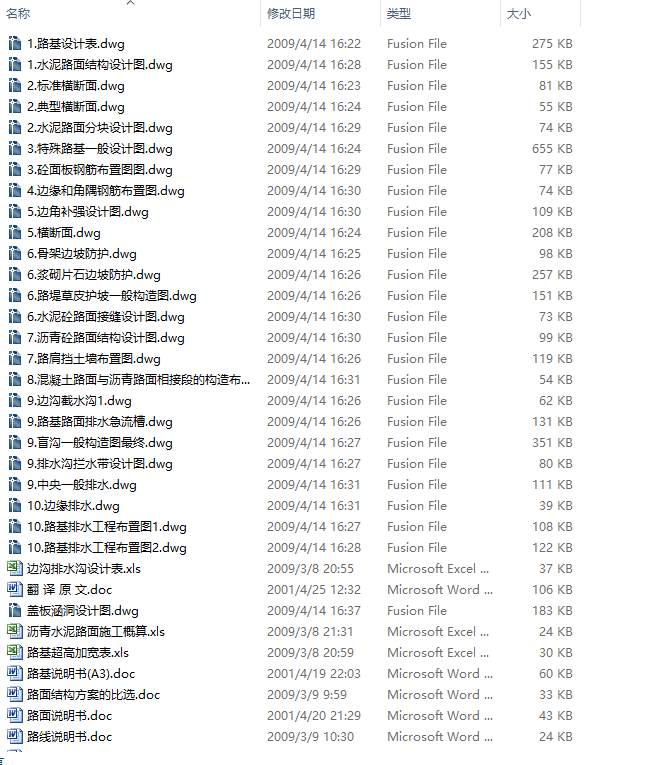 毕业设计-湖南某高速施工图设计