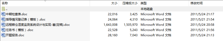 毕业设计-远程粮仓湿度监测系统设计与实现—下位机系统