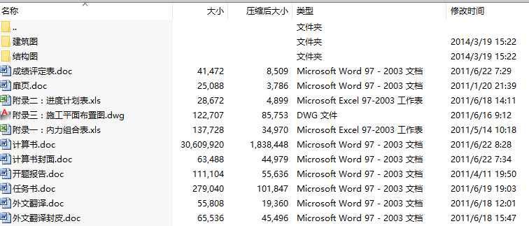 毕业设计-长春松苑宾馆建筑、结构、施工设计