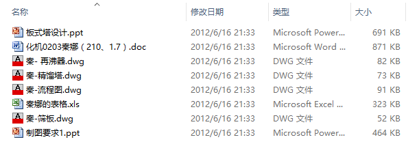 课程设计-板式塔设计