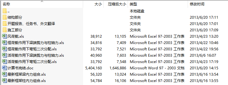 毕业设计-吉林省委党校办公楼结构、施工设计