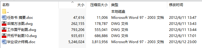 毕业设计-夹河矿1.8Mt／a新井初步设计-煤巷锚杆支护