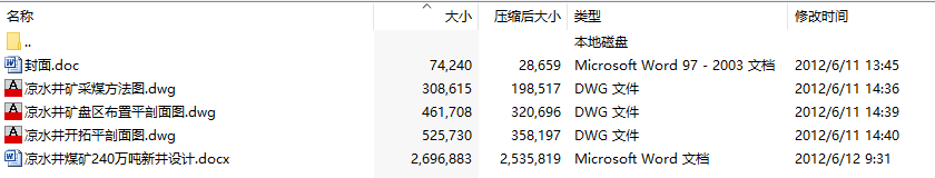 毕业设计-凉水井煤矿2.4Mt／a新井设计-凉水井矿浅埋煤层开采岩层控制