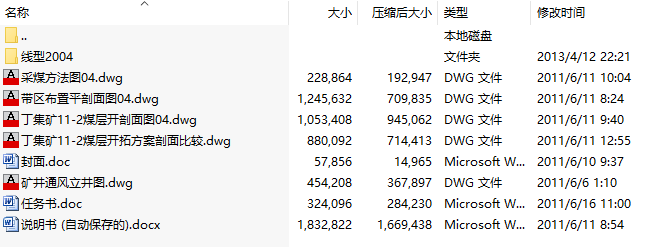 毕业设计-丁集煤矿1.5Mt／a新井设计-煤矿开采冒落区注浆充填量预计研究