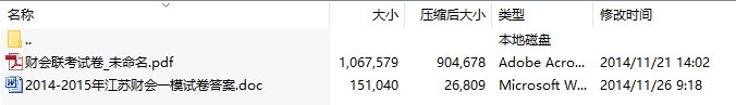 2014-2015年江苏跨地区职业学校单招一轮联考《财会专业综合理论》试题及答案
