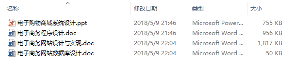 毕业设计-电子商务网站设计与实现