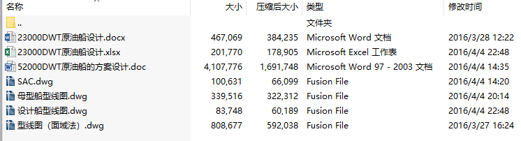 毕业设计-52000DWT原油船的方案设计