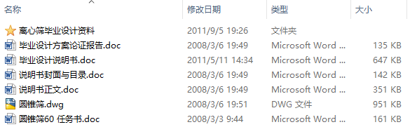 毕业设计-LS40-60型圆锥筛的设计