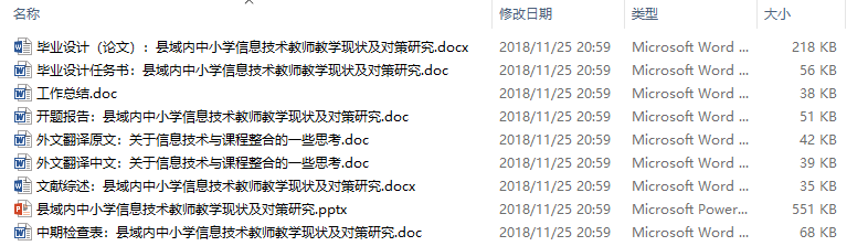 毕业论文-县域内中小学信息技术教师教学现状及对策研究