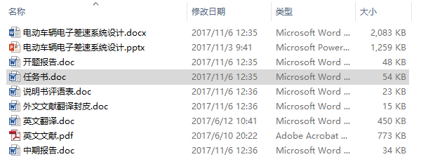 毕业论文-电动车辆电子差速系统设计