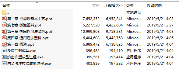 塑料发泡成型工艺