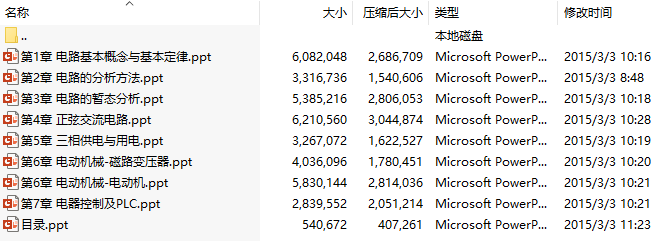 《电工技术(非电类)(第3版)》(张晓辉)课件
