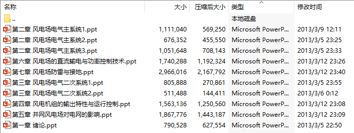 《风电场电气工程》(朱永强)课件