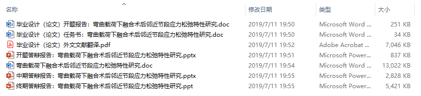 弯曲载荷下融合术后邻近节段应力松弛特性研究