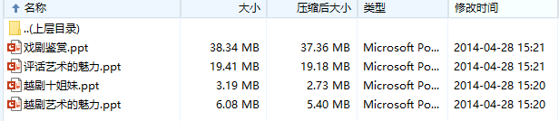 苏州大学戏曲评弹鉴赏教学课件(共4章)
