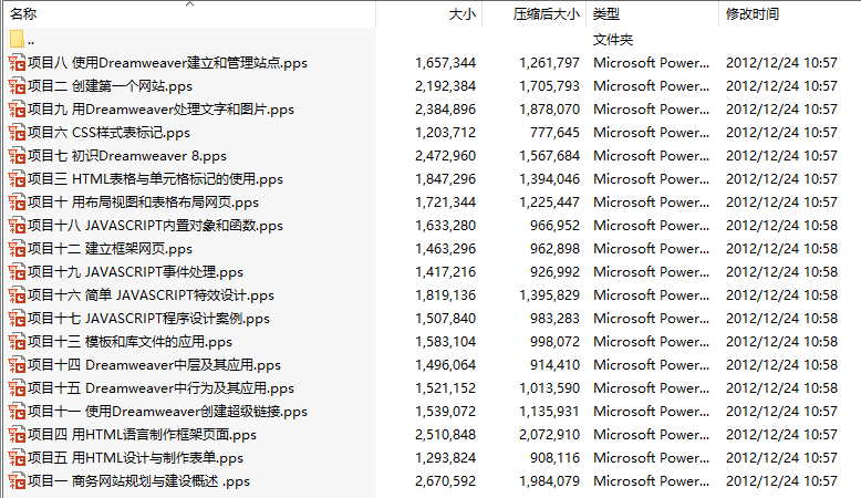 天津电子信息职业技术学院商务网站规划与建设教学课件(共19章)