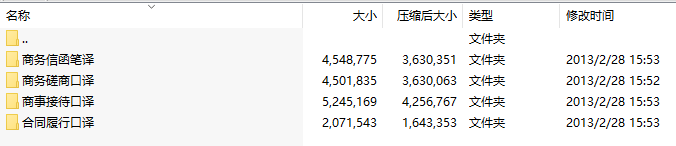 山东科技职业学院商贸韩语翻译教学课件(共四大部分)